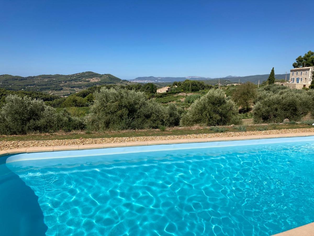 La Venturonne Appartement Neuf Rez De Jardin 45 M2 Vue Mer Et Vignes 10 Mn Des Plages 르보쎄 외부 사진