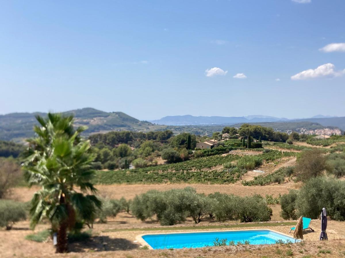 La Venturonne Appartement Neuf Rez De Jardin 45 M2 Vue Mer Et Vignes 10 Mn Des Plages 르보쎄 외부 사진